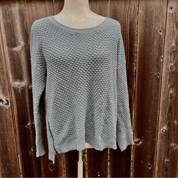 Madewell Landmark Texture Sweater in Sea Foam - Size Small - Picture 6 of 15